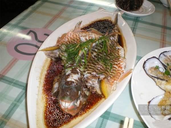三亚亚龙湾吃饭的好去处福冠海鲜酒楼|海南三
